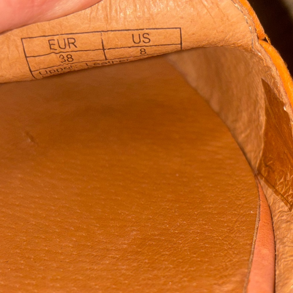 Jeffrey Campbell Orange Espadrille Wedges women’s size 8 - Picture 4 of 8